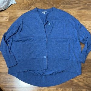 COS like new blue cardigan
